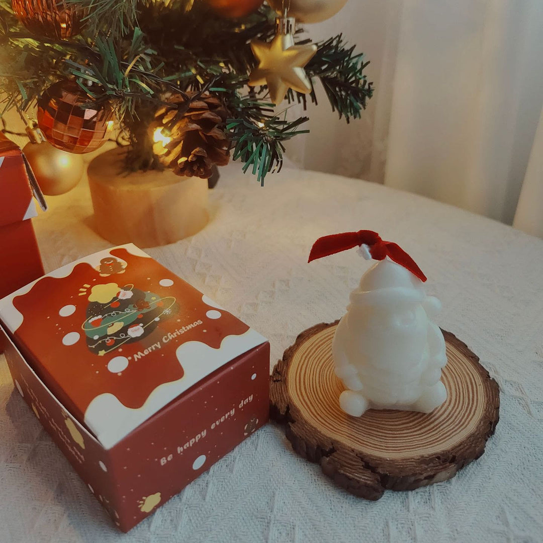 Vela modelo galleta pastel navidad Olivenorma