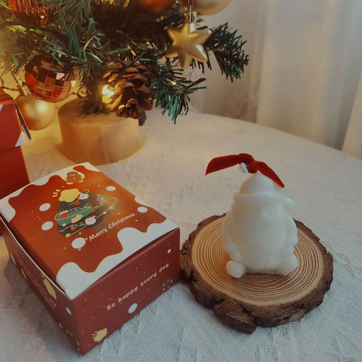 Vela modelo galleta pastel navidad Olivenorma