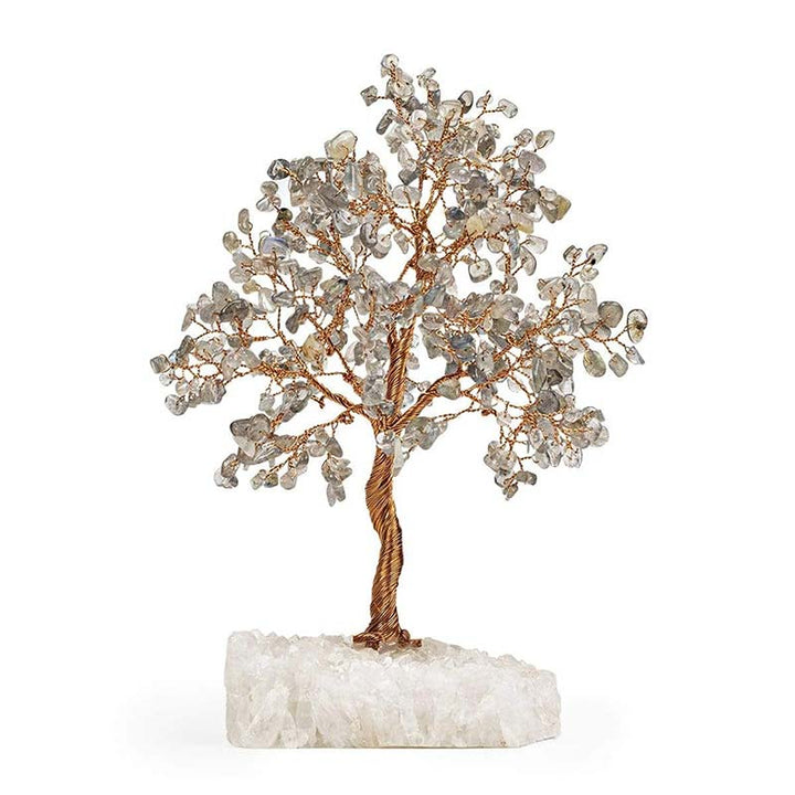 Olivenorma Potencial ilimitado: árbol de piedra labradorita Feng Shui 