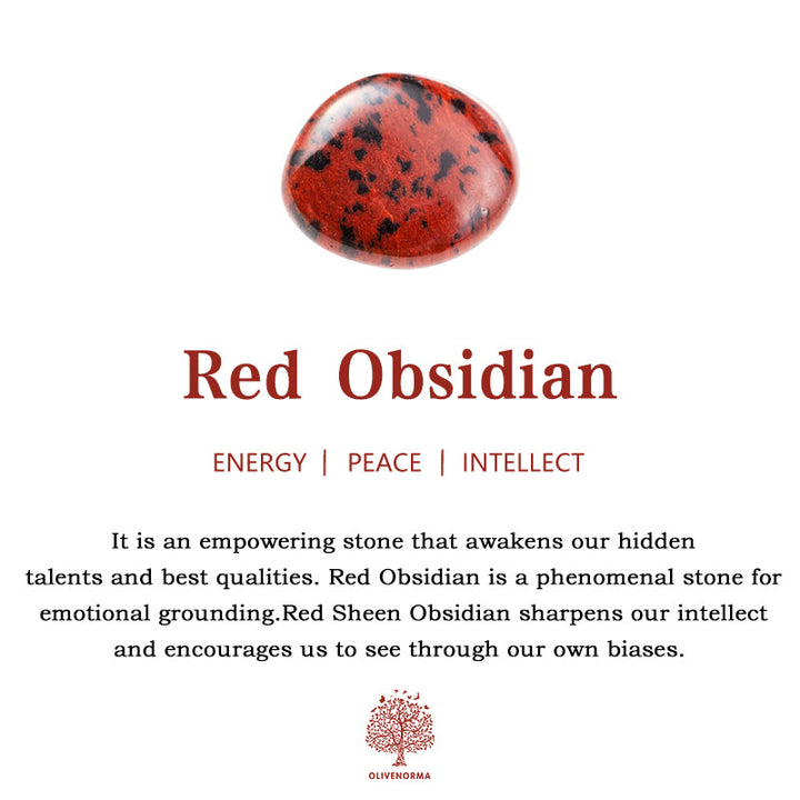 Pulsera tejida para hombre con ónix negro natural del zodiaco de Olivenorma