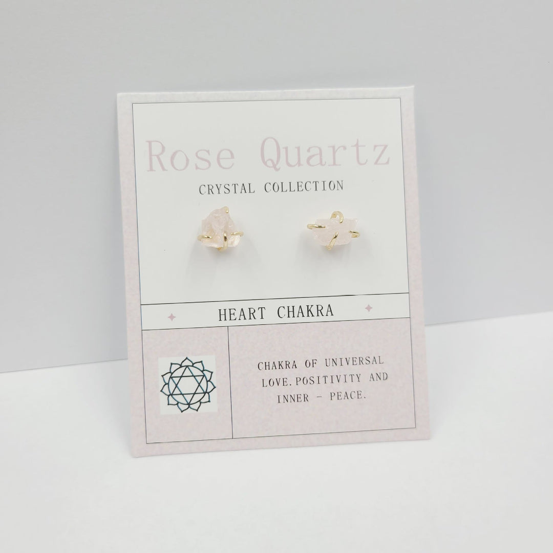 Pendientes de piedra en bruto para el 12.º cumpleaños de Olivenorma