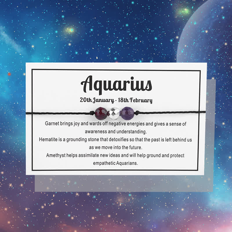 Pulsera mágica de 12 estrellas con cuentas de cristal.
