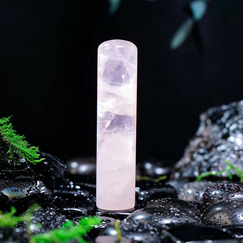 Adorno cilíndrico de cristal de chakra natural de Olivenorma, decoración con piedras preciosas