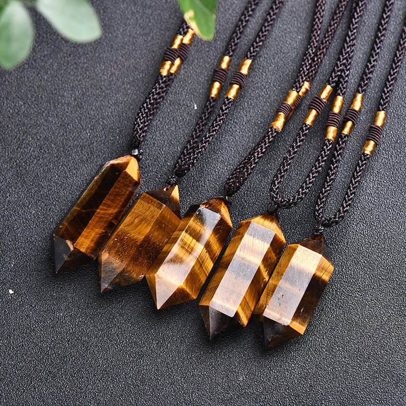 Collar curativo de amatista de cristal natural de Olivenorma