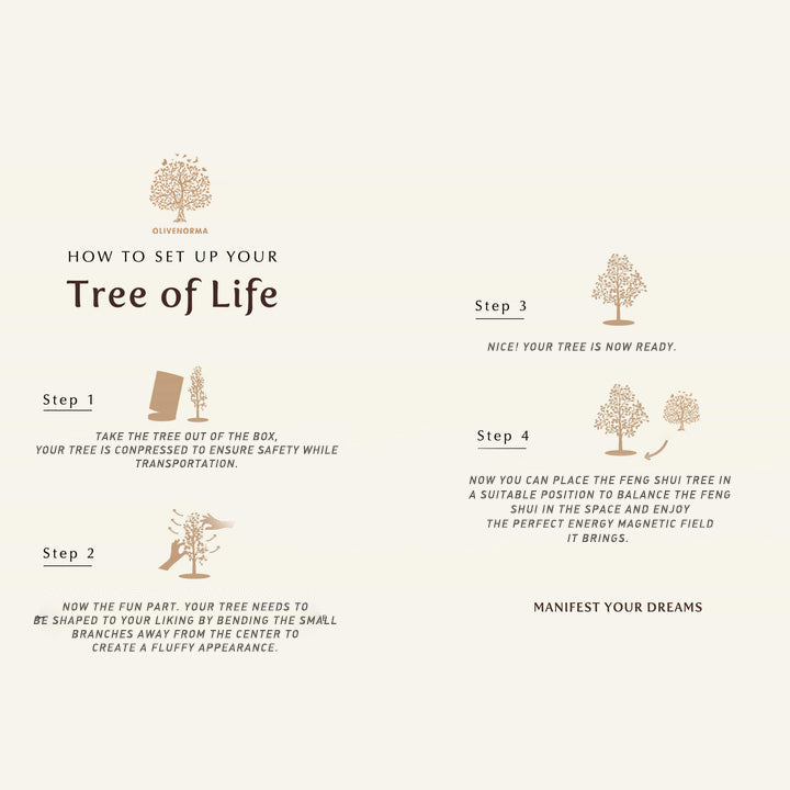 Olivenorma Potencial ilimitado: árbol de piedra labradorita Feng Shui 