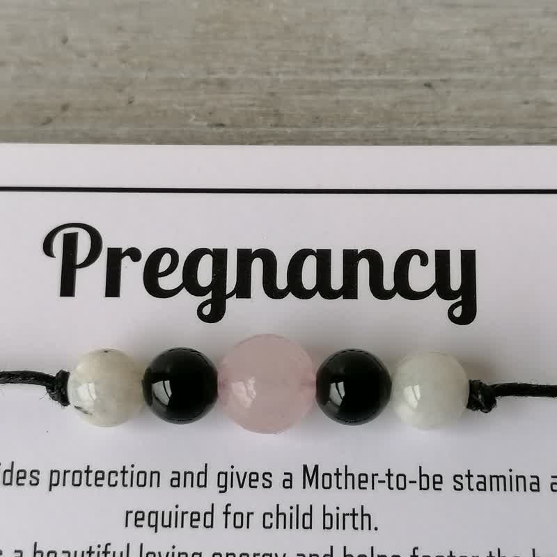 Pulsera de cristal con cuentas curativas mágicas de Olivenorma