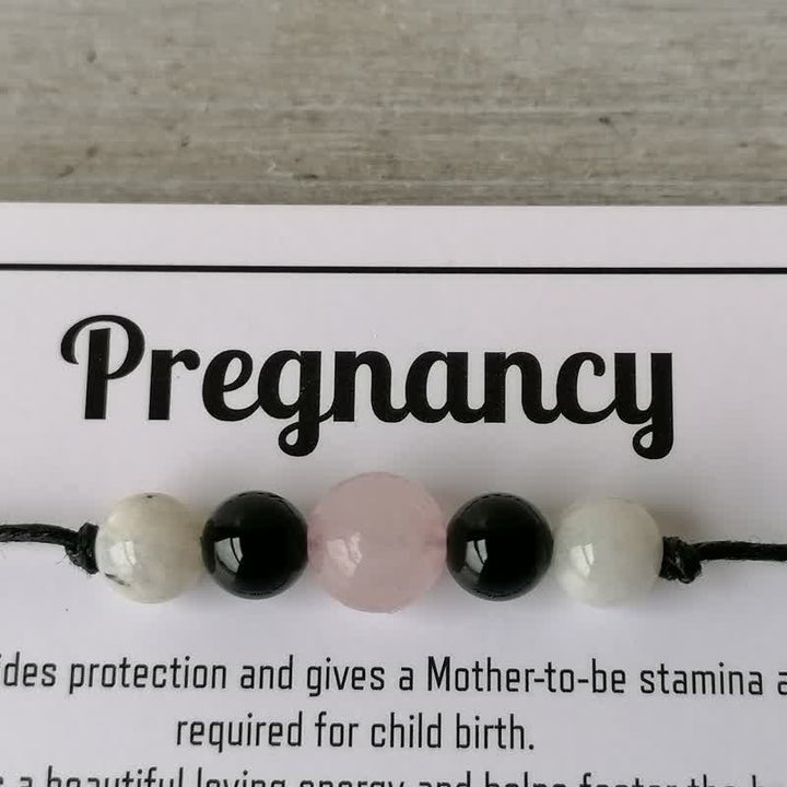 Pulsera de cristal con cuentas curativas mágicas de Olivenorma
