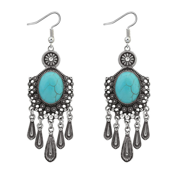 Pendientes de turquesa Olivenorma