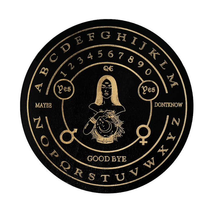 Carta del Tarot del juego de adivinación con péndulo de madera de Olivenorma