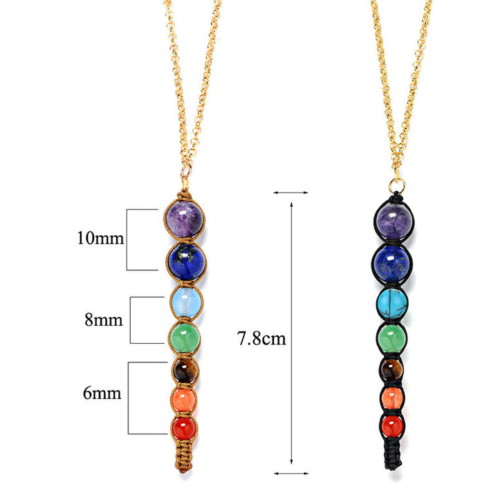 Collar de sanación de chakras con orgón de Olivenorma 