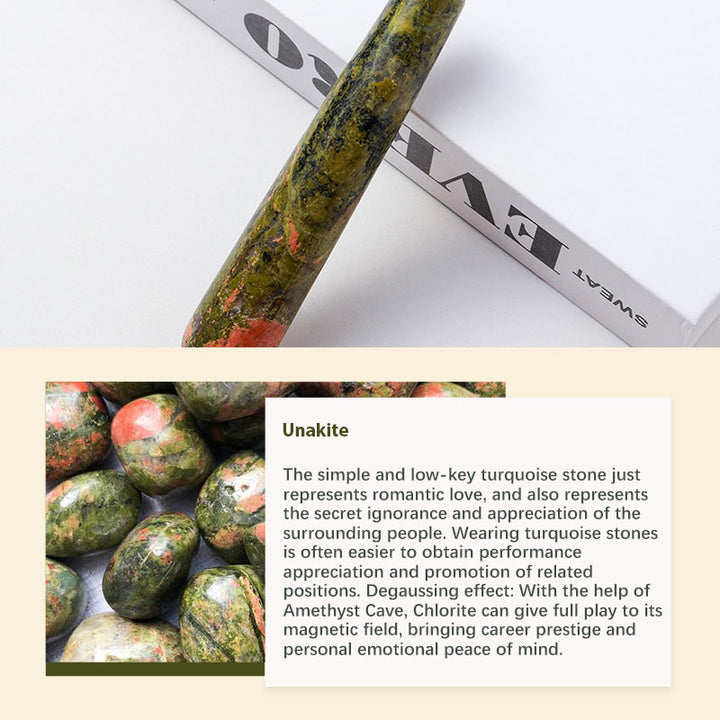 Varitas de cristal curativas con cristales naturales Olivenorma