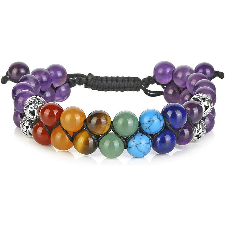 Pulsera de sanación de chakras con orgón de Olivenorma 