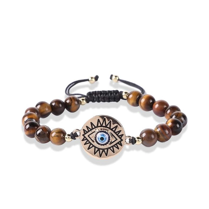 Pulsera de protección contra el mal de ojo de tigre