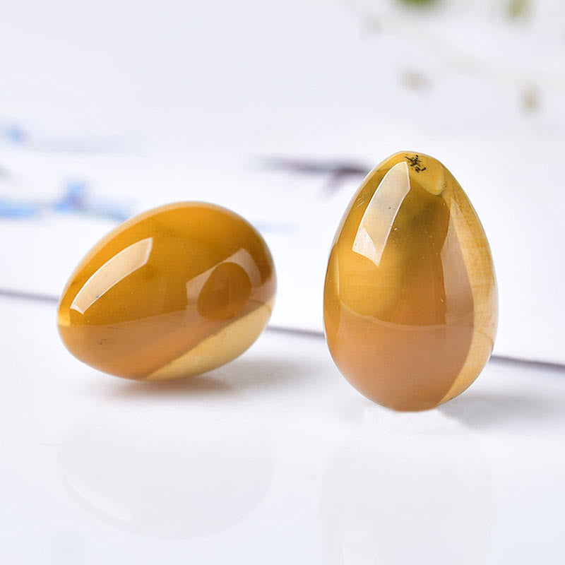 Huevos de cristal naturales energéticos de Olivenorma 