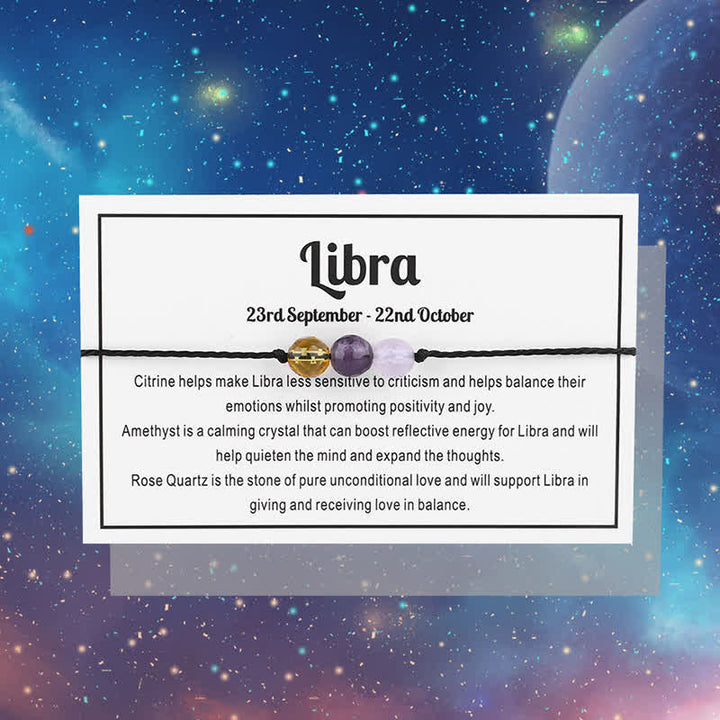 Pulsera mágica de 12 estrellas con cuentas de cristal.
