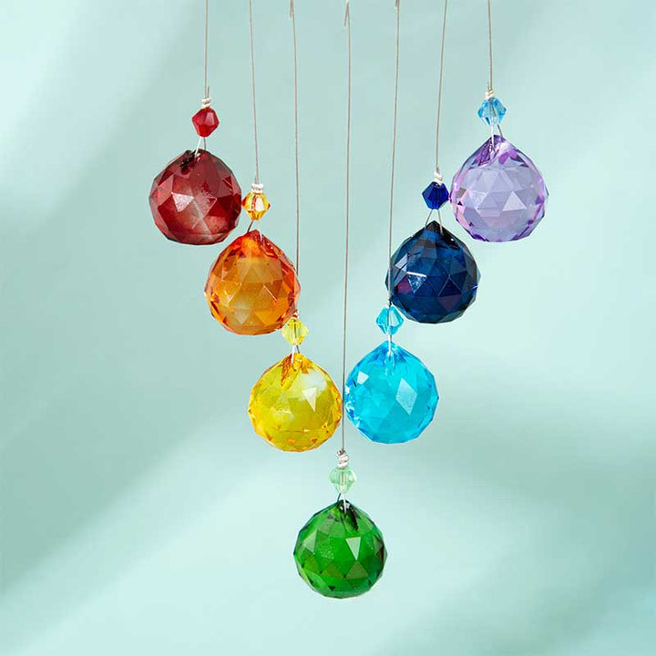 Adornos decorativos curativos de chakras con orgón de Olivenorma. 