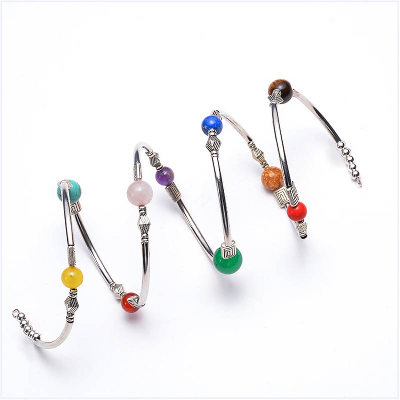 Pulsera de orgón con chakras de Olivenorma 