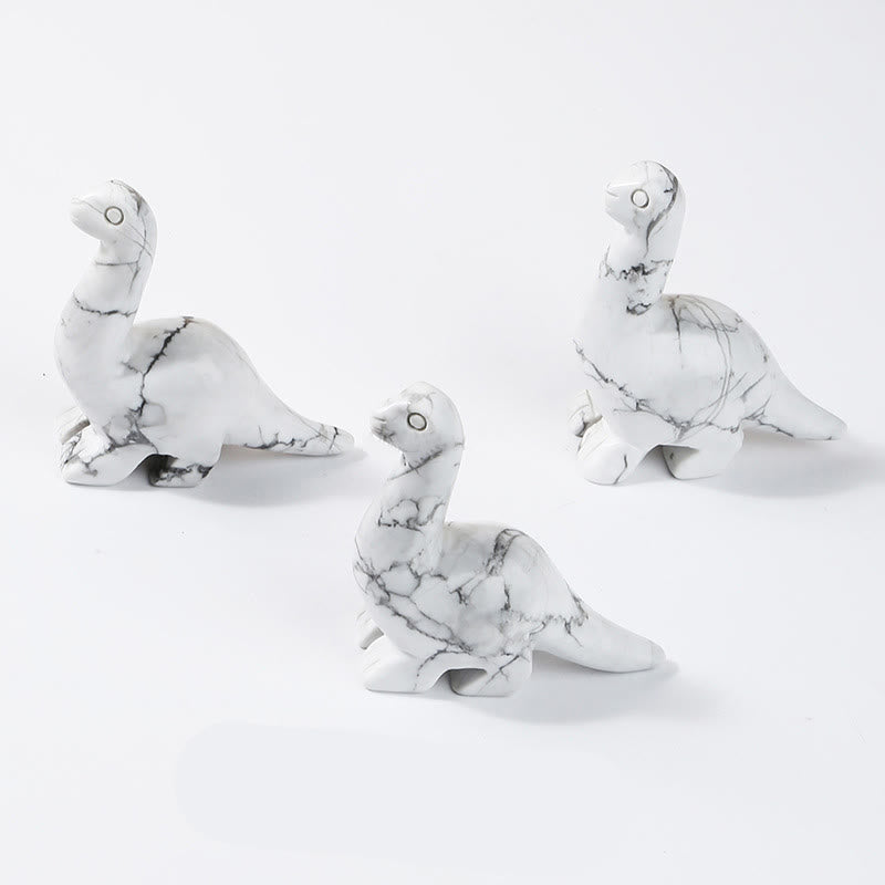 Adorno para el hogar con forma de dinosaurio de cristal de 2,5 pulgadas de Olivenorma