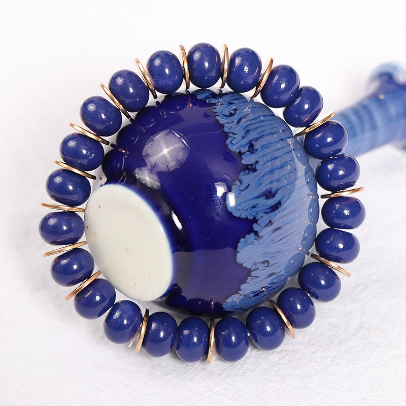 Conjunto de pulseras de cristal con forma de árbol de la vida hechas a mano de Olivenorma Boho 