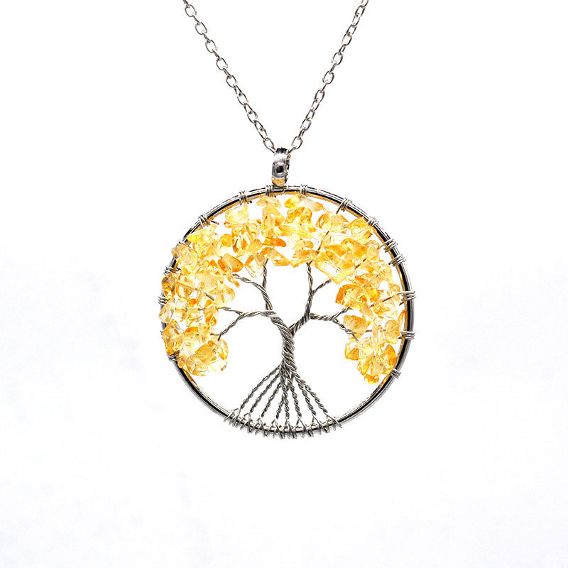 Collar de sanación de chakras con orgón de Olivenorma 