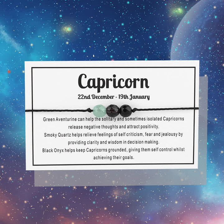 Pulsera mágica de 12 estrellas con cuentas de cristal.