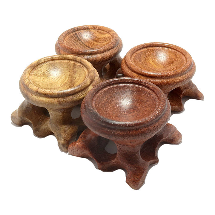 Soportes de madera de Olivenorma para bolas de cristal, esferas, huevos, decoración pastoral