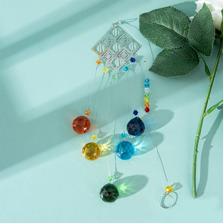Adornos decorativos curativos de chakras con orgón de Olivenorma. 