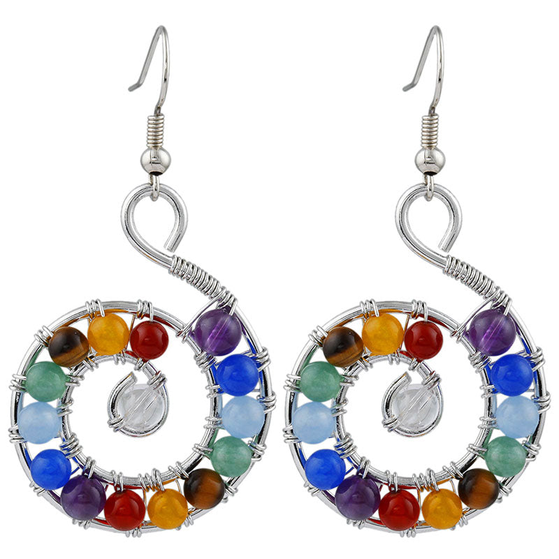 Pendientes de orgón de los chakras 