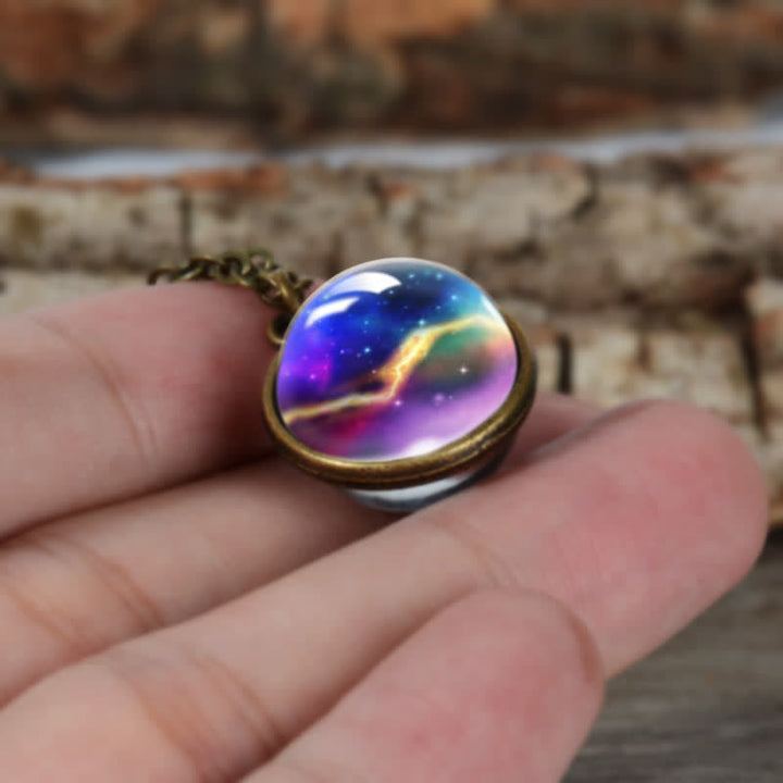 Collar de estrellas del universo del sistema solar de Olivenorma