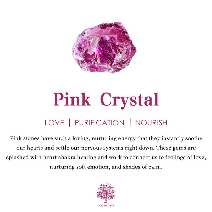 Atrapasueños con forma de árbol de la vida de cristal rosa amatista de Olivenorma 