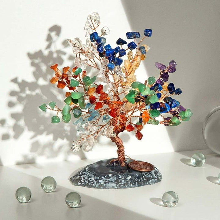Árbol de Feng Shui de los chakras de la fuerza y el crecimiento de Olivenorma