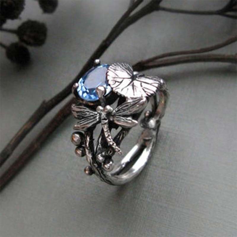 Anillo de cristal de protección natural Olivenorma 
