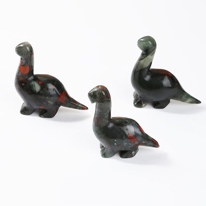 Adorno para el hogar con forma de dinosaurio de cristal de 2,5 pulgadas de Olivenorma