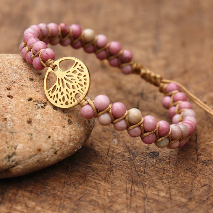 Pulsera de piedra de transformación y evolución espiritual de Olivenorma