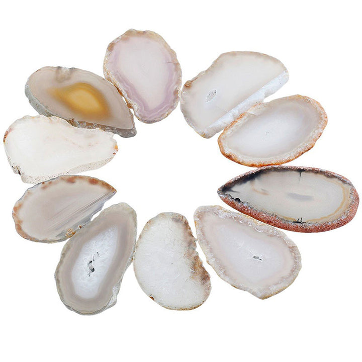 Piedras preciosas decorativas de ágata laminada natural de Olivenorma
