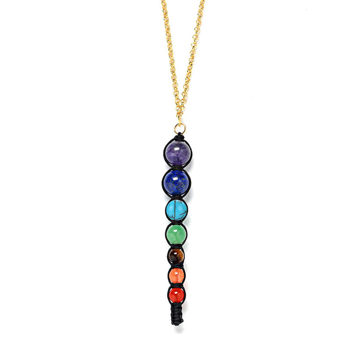 Collar de sanación de chakras con orgón de Olivenorma 