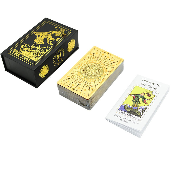 Cartas del Tarot Sol y Luna de Olivenorma 80ps "El Loco" Waite