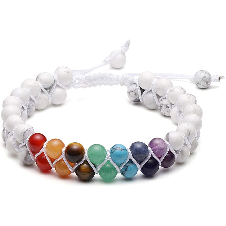 Pulsera de sanación de chakras con orgón de Olivenorma 