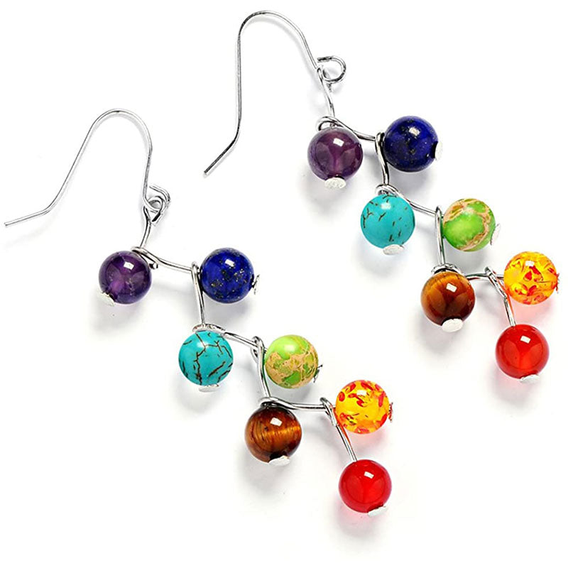 Pendientes de sanación de chakras con orgón de Olivenorma 