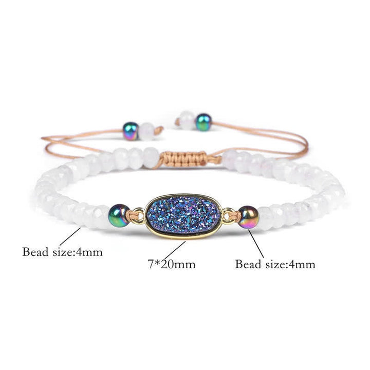 Pulsera de cristal natural facetado Olivenorma 