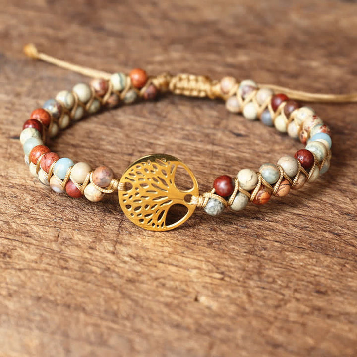 Pulsera de piedra de transformación y evolución espiritual de Olivenorma