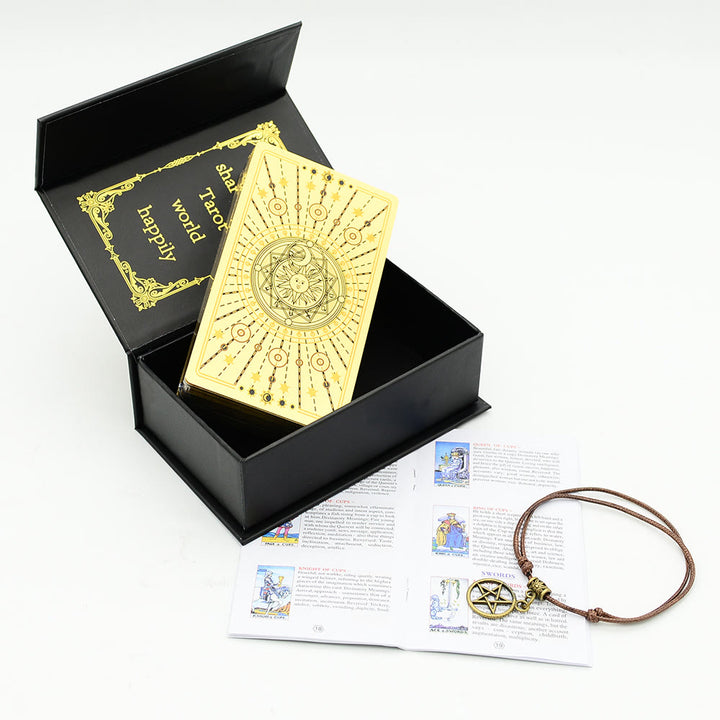 Cartas del Tarot Sol y Luna de Olivenorma 80ps "El Loco" Waite