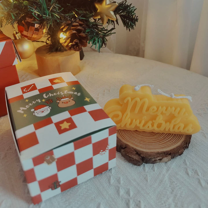 Vela modelo galleta pastel navidad Olivenorma