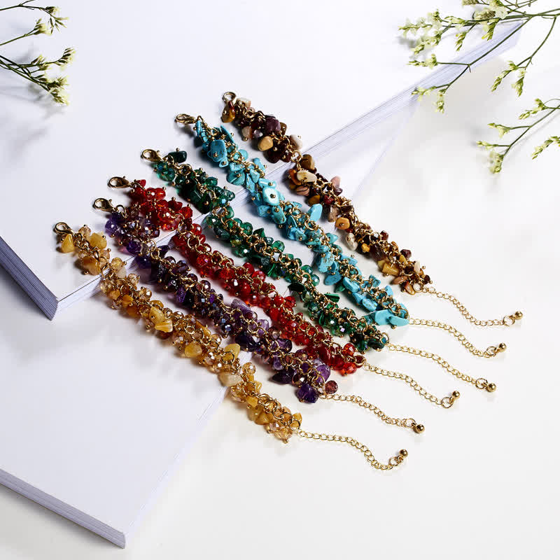 Pulsera de cristales austriacos con piedras
