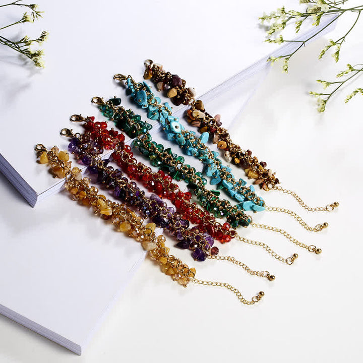 Pulsera de cristales austriacos con piedras