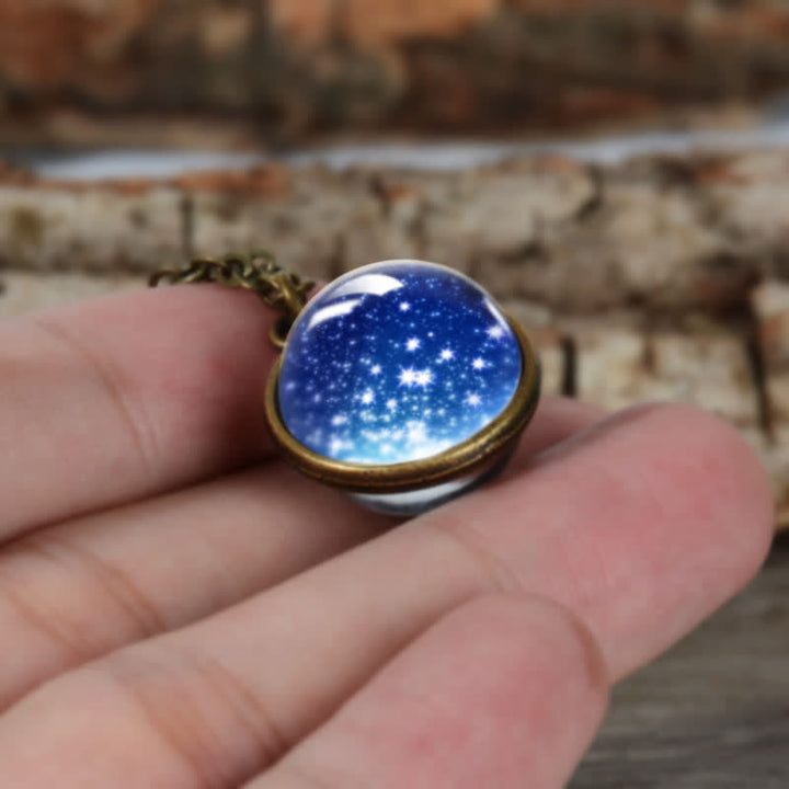 Collar de estrellas del universo del sistema solar de Olivenorma
