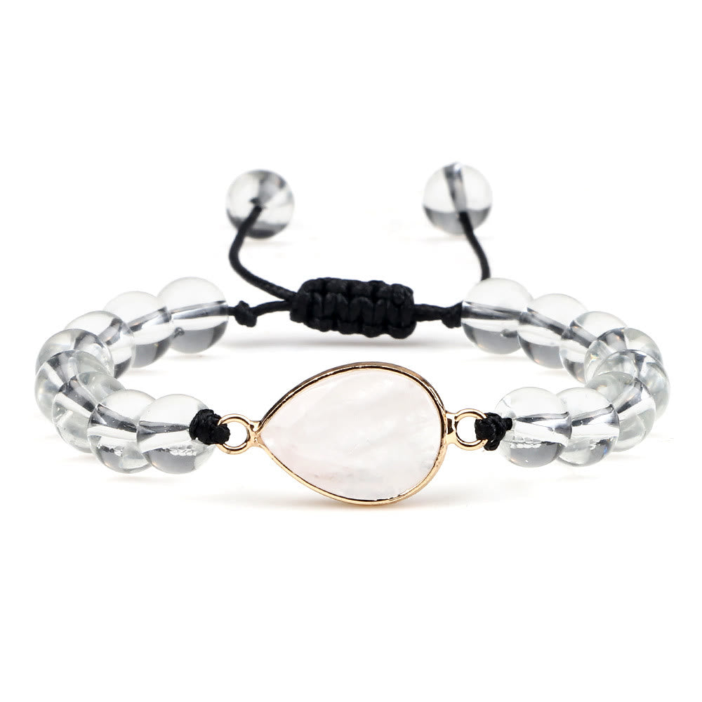 Pulsera de cuentas de opalita con piedra de ojo de gato de Olivenorma