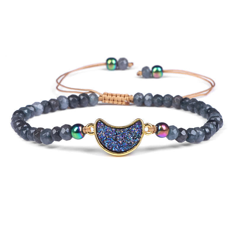 Pulsera de cristal natural facetado Olivenorma 