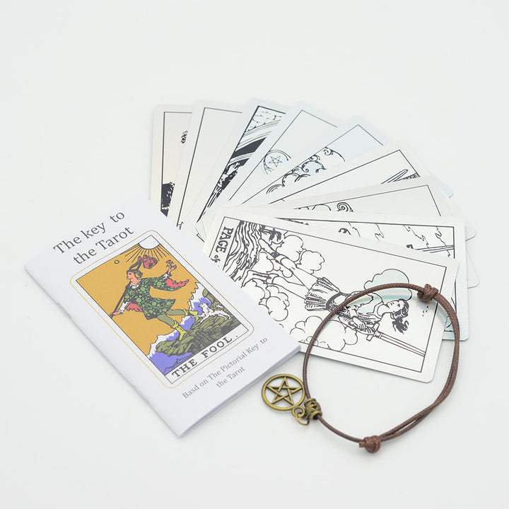 Baraja de tarot con láser brillante y lámina dorada bronceadora de Olivenorma