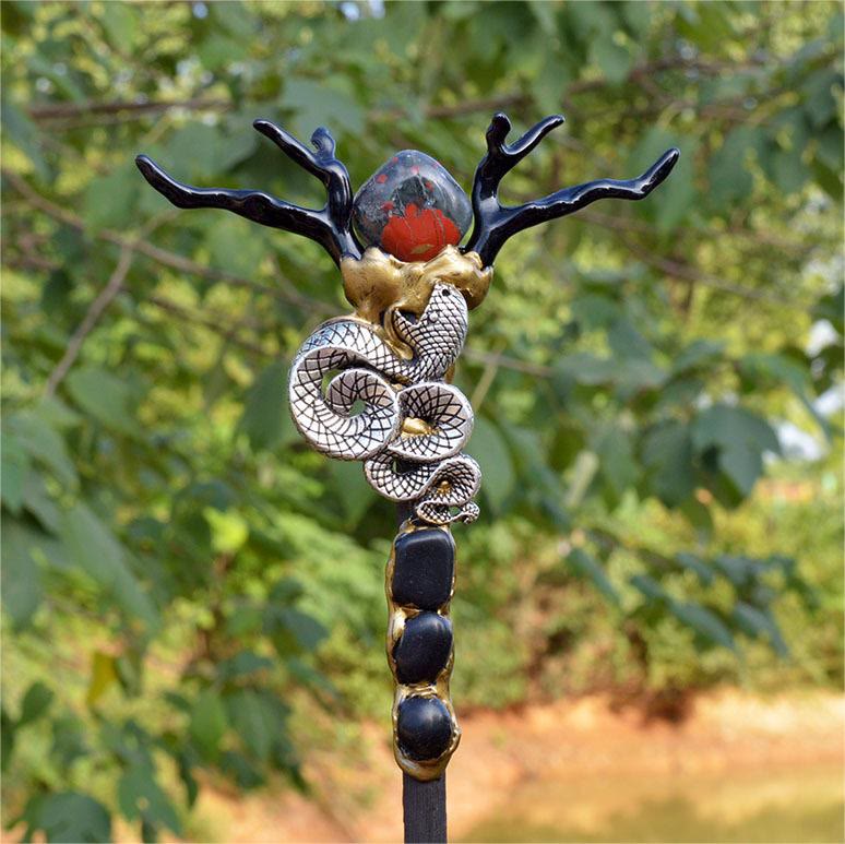 Accesorios de astas de cristal natural de Olivenorma Varita de hadas Varitas de cristal